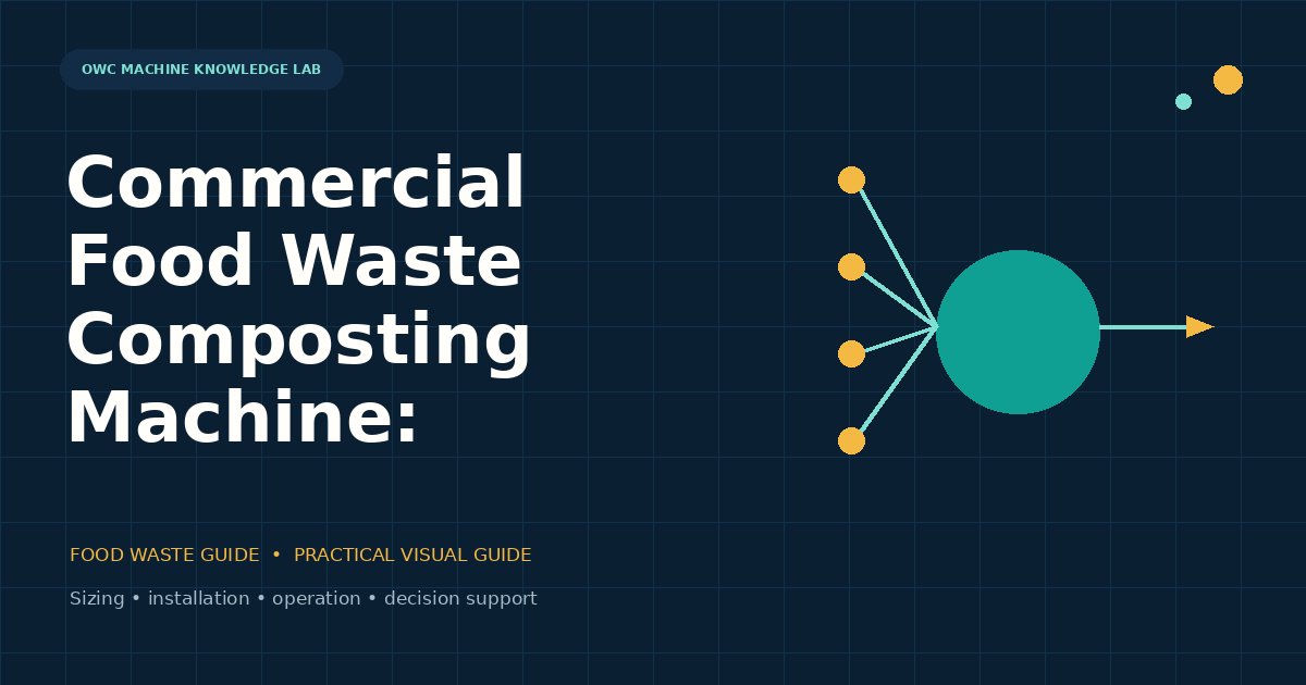 Commercial Food Waste Composting Machine — Buyer’s Guide visual guide