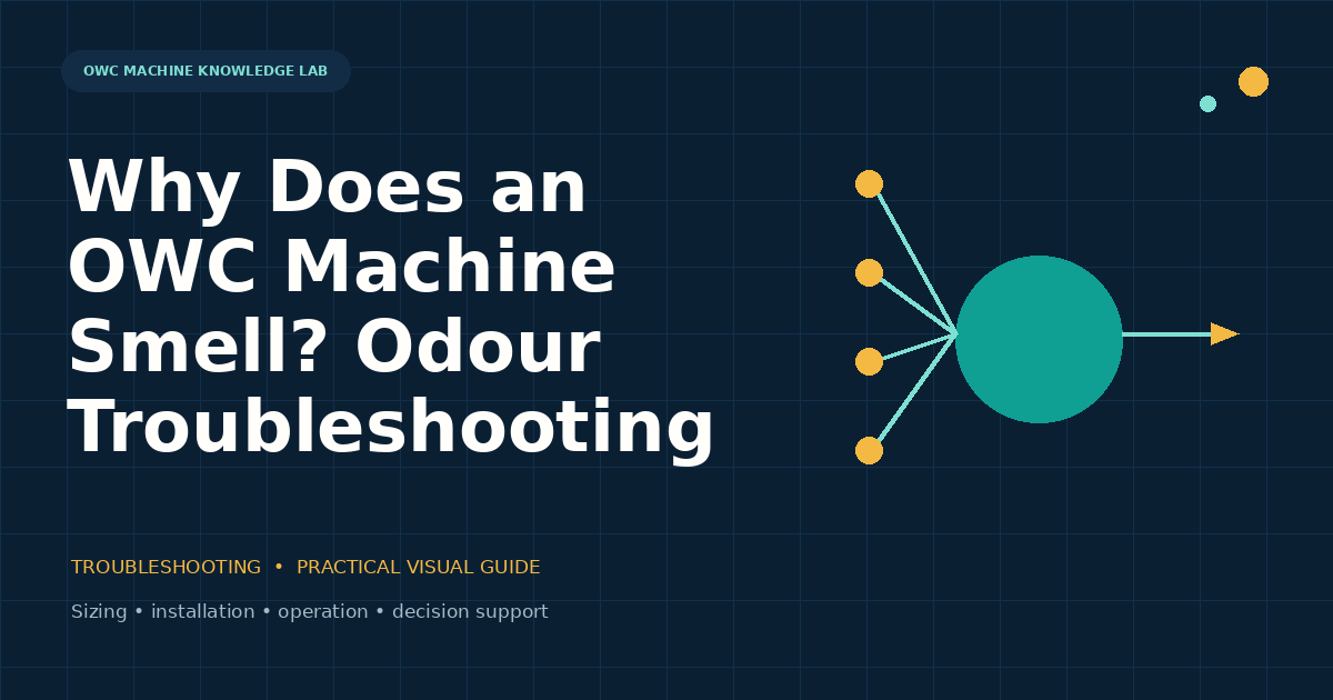 Why Does an OWC Machine Smell Odour Troubleshooting Guide visual guide